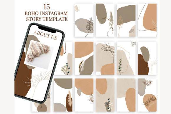 Download Boho Instagram Story Template - Template Collection
