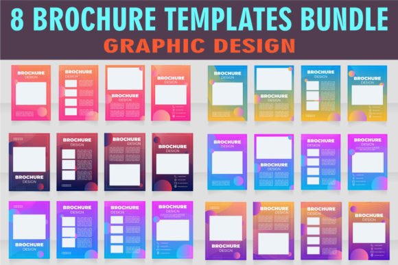 Download Computer Graphics Brochure Template Set - Template Collection