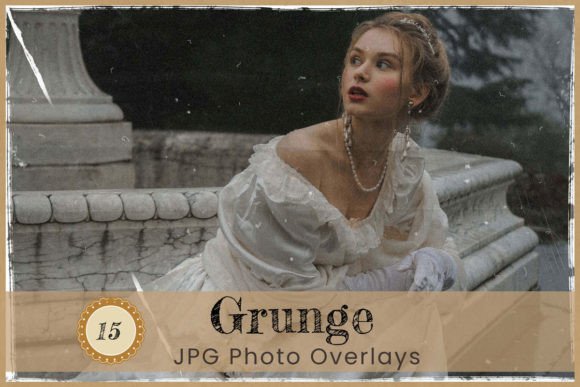 Download Grunge Photoshop Overlays Film Grain - Premium Bundle