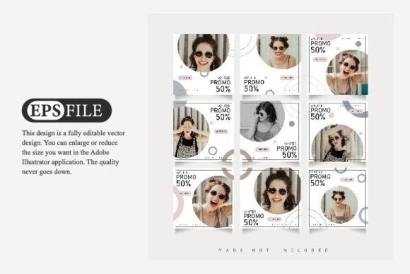 Download Social Media Puzzle Grid Post Banner - Grid Collection