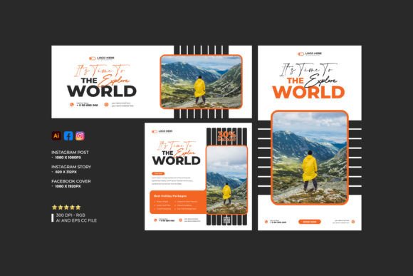 Download Travel Social Media Banner Template - Template Collection
