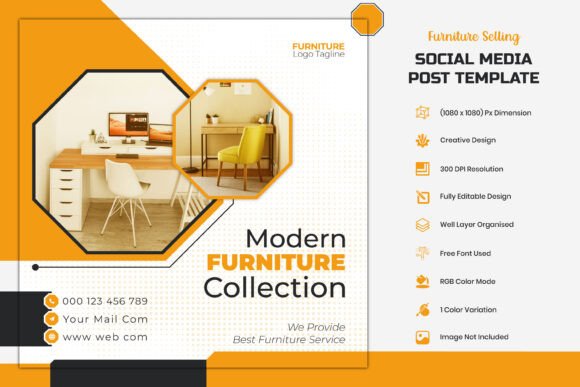 Download Furniture Social Media Post Design - Post design Collection