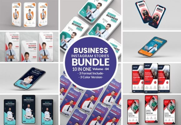 Download Corporate Instagram Template Bundle - Template Collection