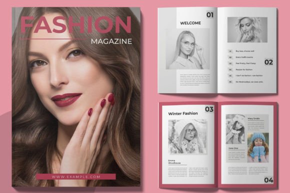 Download Magazine Template Design Layout - Template Collection
