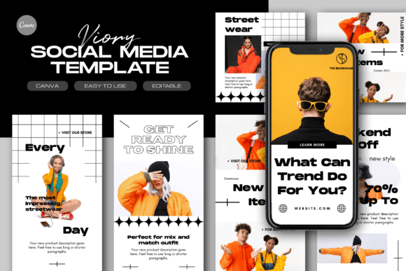 Download Viory Fashion Instagram Template - Template Collection