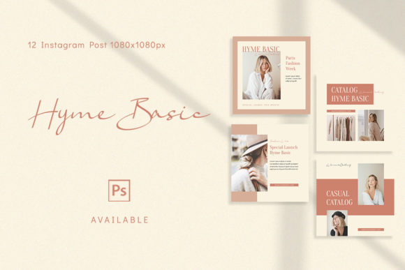 Download Hyme Basic - Fashion Instagram Template - Template Collection