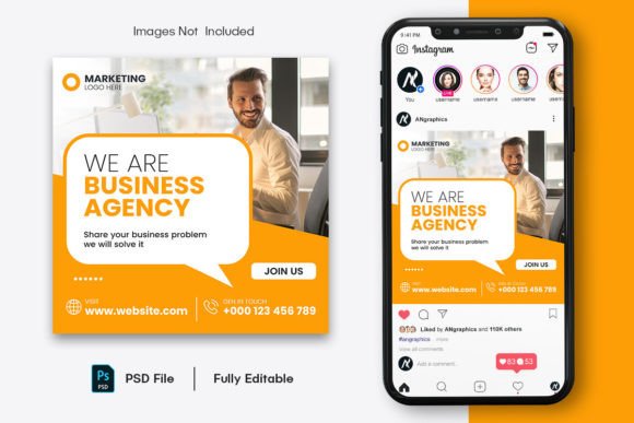 Download Business Instagram Post Template - Template Collection