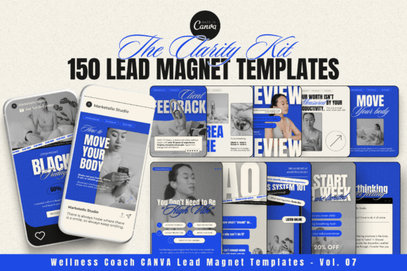Download Wellness Coach Lead Magnet Templates - Template Collection