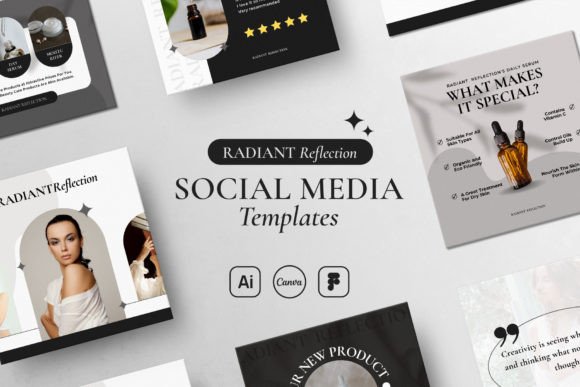 Download Radiant Reflection Social Media Template - Template Collection