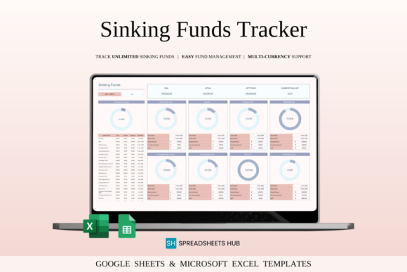 Download Sinking Funds Tracker Template Excel - Template Collection