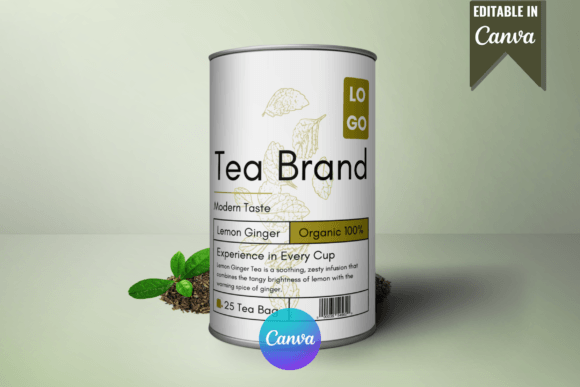 Download Tea Label Canva Template - Template Collection
