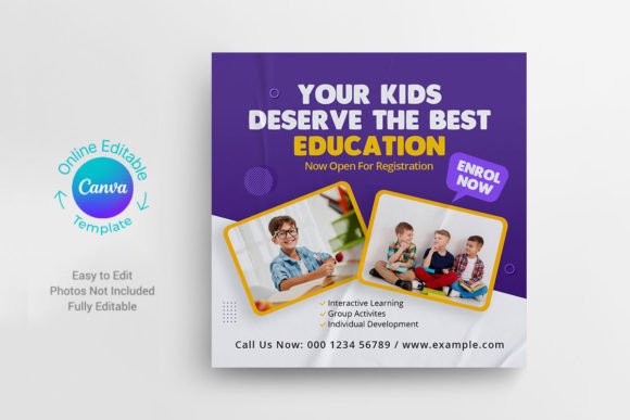 Download Education Post Design Canva Template - Template Collection