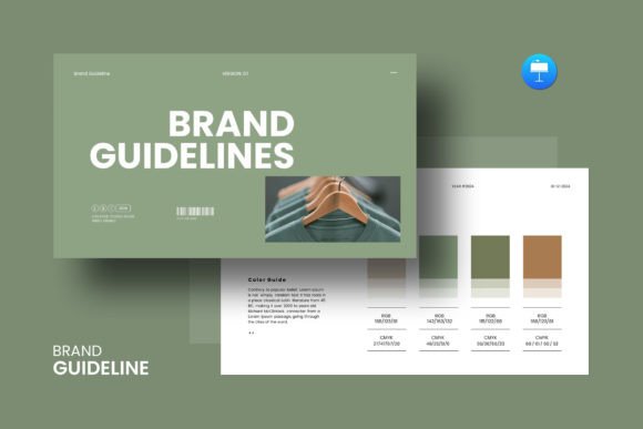 Download Brand Guidelines Keynote Template - Template Collection