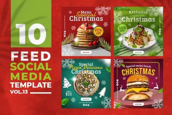 Download Christmas Social Media Template - Template Collection