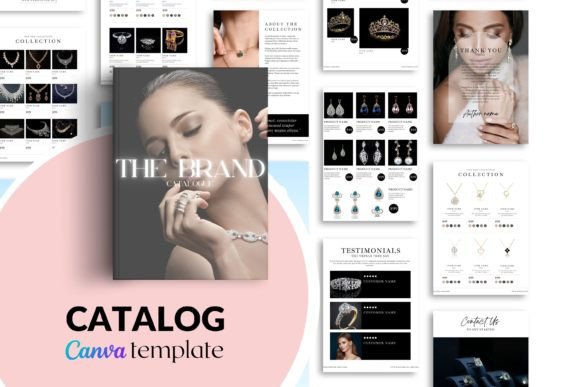 Download Editable Catalog Canva Template - Template Collection