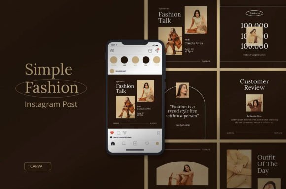 Download Fashion Instagram Template Canva - Template Collection