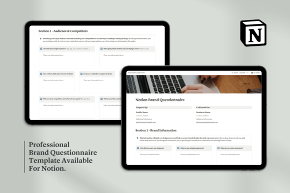 Download Notion Brand Questionnaire Template - Template Collection