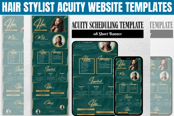 Download Hair Stylist Acuity Website Templates - Template Collection