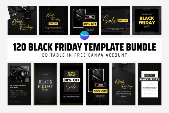 Download Free Black Friday Social Media Template - Template Collection