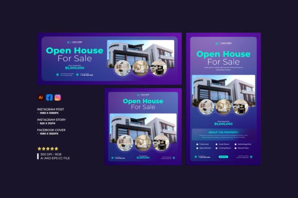 Download Real Estate Social Media Banner Template - Template Collection