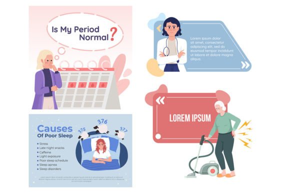 Download Female Health Templates Set - Template Collection