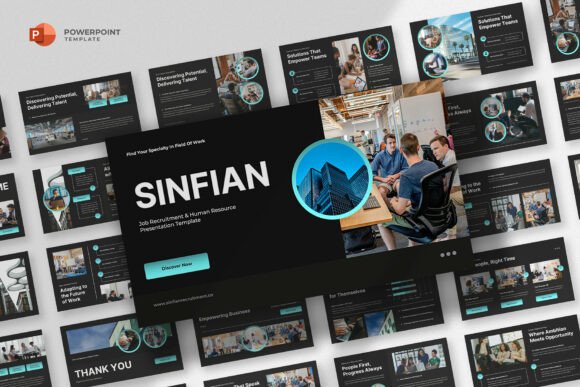 Download Recruitment &amp; HR Powerpoint Template - Template Collection