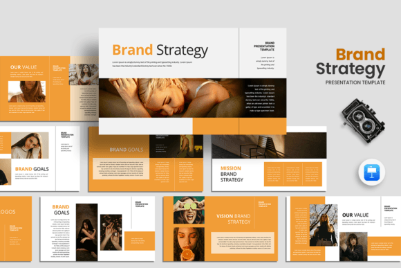 Download Brand Strategy - Keynote Template - Template Collection
