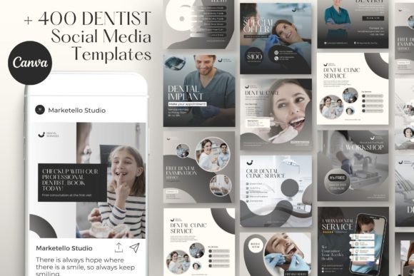 Download Dental Clinic Instagram Templates - Template Collection