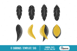 Download Earrings Template Bundle - Template Collection