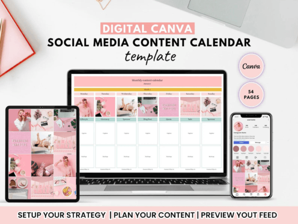 Download Social Media Content Canva Template - Template Collection