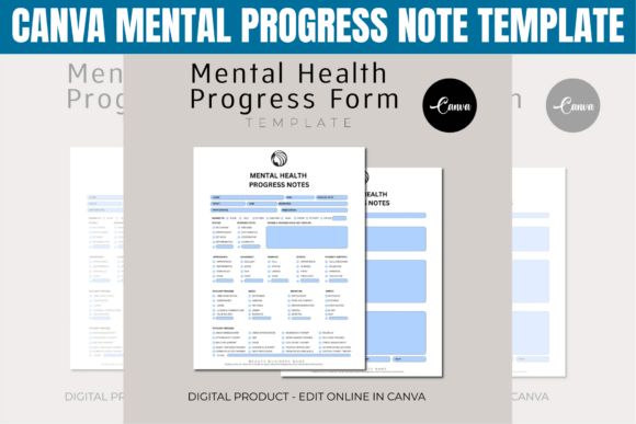 Download Canva Mental Progress Note Template - Template Collection