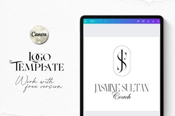 Download Canva Logo Template – Jasmine - Template Collection