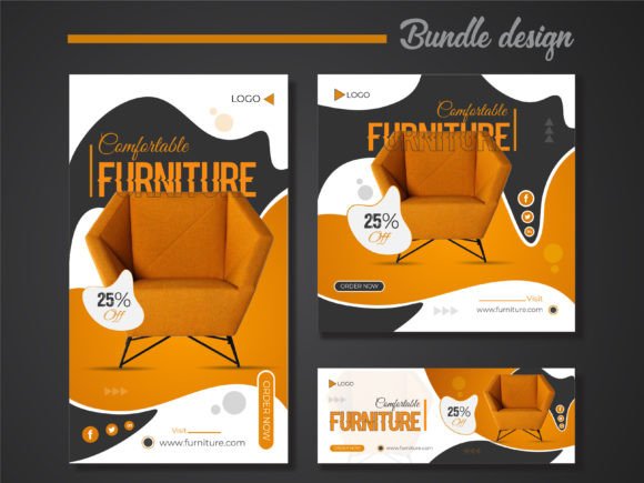 Download Furniture Social Media Bundle Template - Template Collection