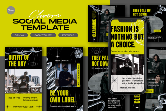 Download Chrore Fashion Instagram Template - Template Collection
