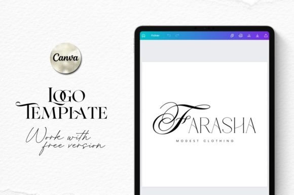 Download Canva Logo Template – Farasha - Template Collection