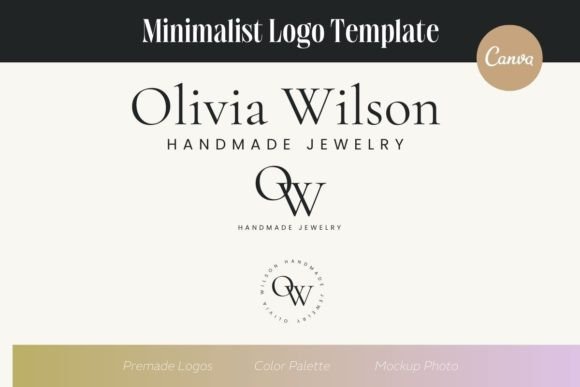 Download Aesthetic Minimalist Canva Logo Template - Template Collection