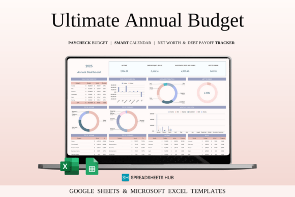 Download Annual Budget Spreadsheet Template Excel - Template Collection
