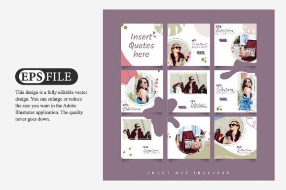 Download Social Media Puzzle Frame Grid Post - Grid Collection