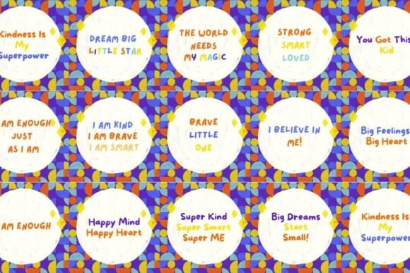 Download Positive Affirmation Kids Canva Template - Template Collection