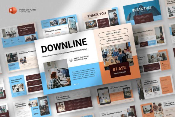 Download Business SOP &amp; KPI Powerpoint Template - Template Collection