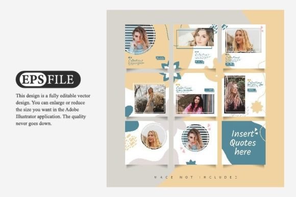Download Social Media Puzzle Frame Grid Post - Grid Collection