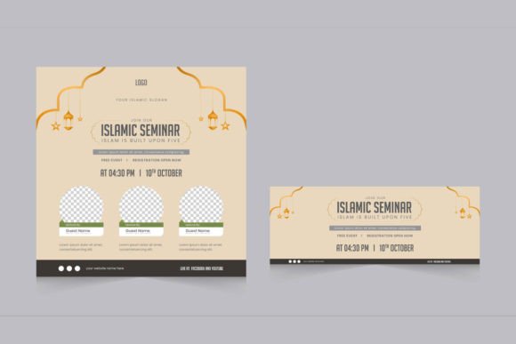 Download Islamic Webinar Social Media Template - Template Collection