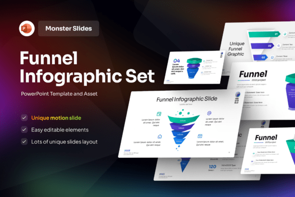 Download Funnel Infographic PowerPoint Template - Template Collection