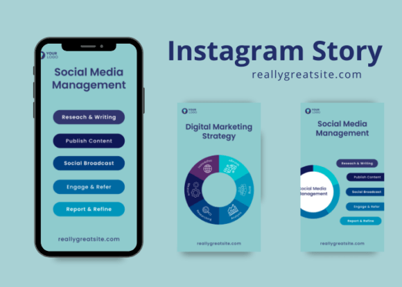 Download Business Instagram Story Template Bundle - Template Collection