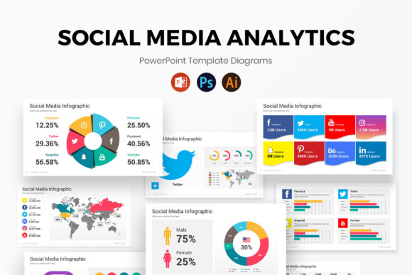 Download Social Media PowerPoint Template - Template Collection