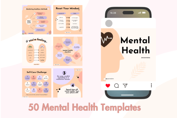 Download Mental Health Instagram Templates - Template Collection