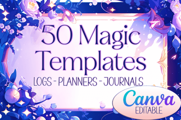 Download ✨50 Magic Life Templates Canva Editable✨ - Canva editable Collection