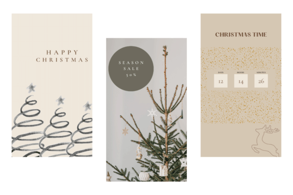 Download 30 Christmas Instagram STORY TEMPLATE - Template Collection