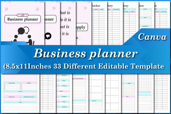 Download Business Planner Canva Templates - Template Collection