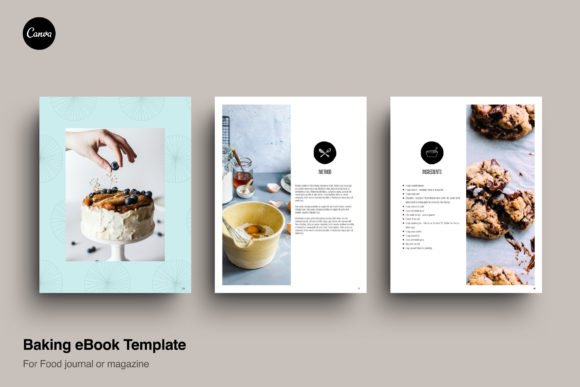 Download Canva Baking Ebook Template - Template Collection